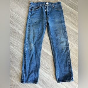 Levi high rise jeans